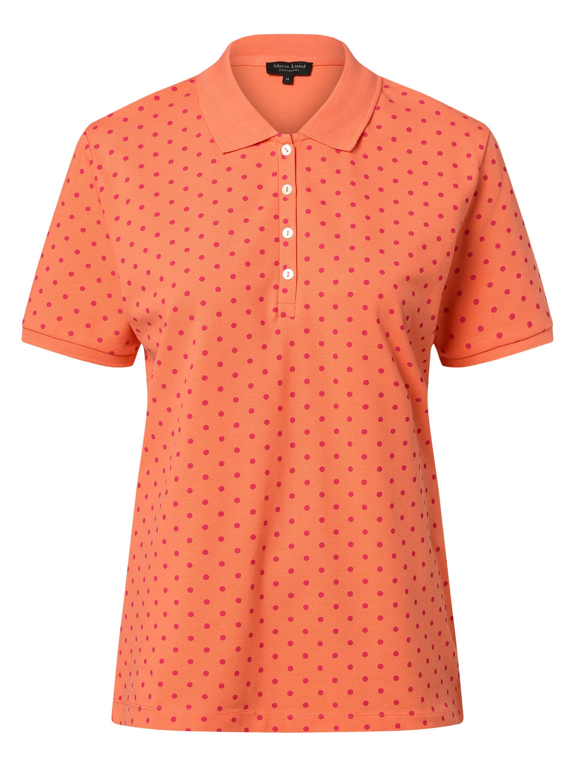 Marie Lund pink Poloshirt orange