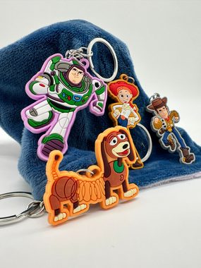Disney Schlüsselanhänger Schlüsselanhänger Disney Toy Story Woody, Schlüsselanhänger Haustierschlüsselanhänger Geschenk Hund Frau Herren