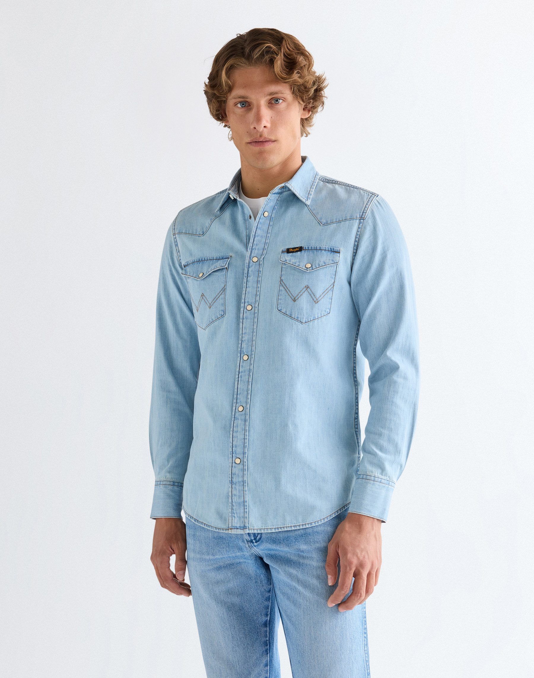 Wrangler Langarmhemd WESTERN SHIRT günstig online kaufen