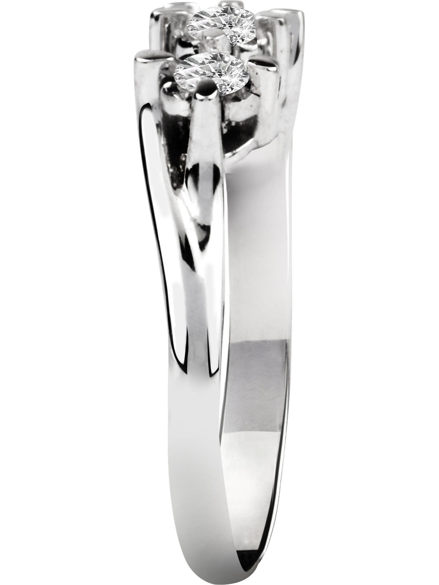 CHRIST Diamantring CHRIST Damen-Damenring 585er Weißgold günstig online kaufen