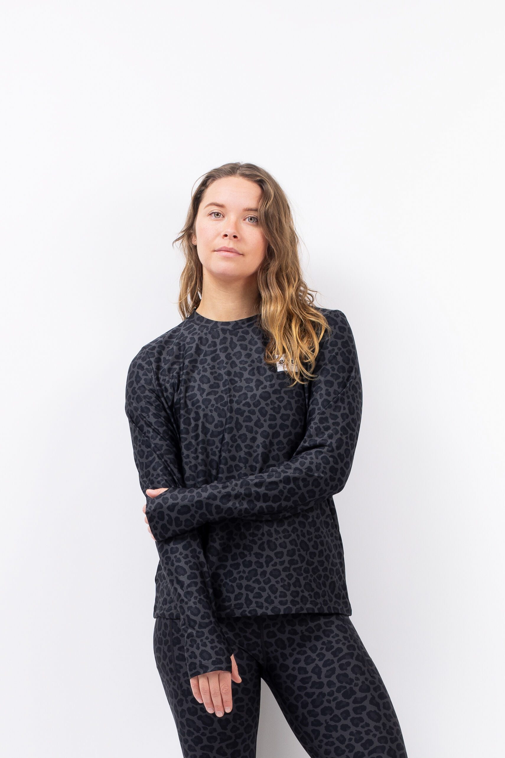 Eivy Longshirt (1-tlg) mit Leoparden-Muster und UV-Schutz