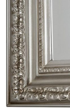 Casa Padrino Barockspiegel Barock Wandspiegel Silber 72 x H. 162 cm - Handgefertigter Spiegel im Barockstil