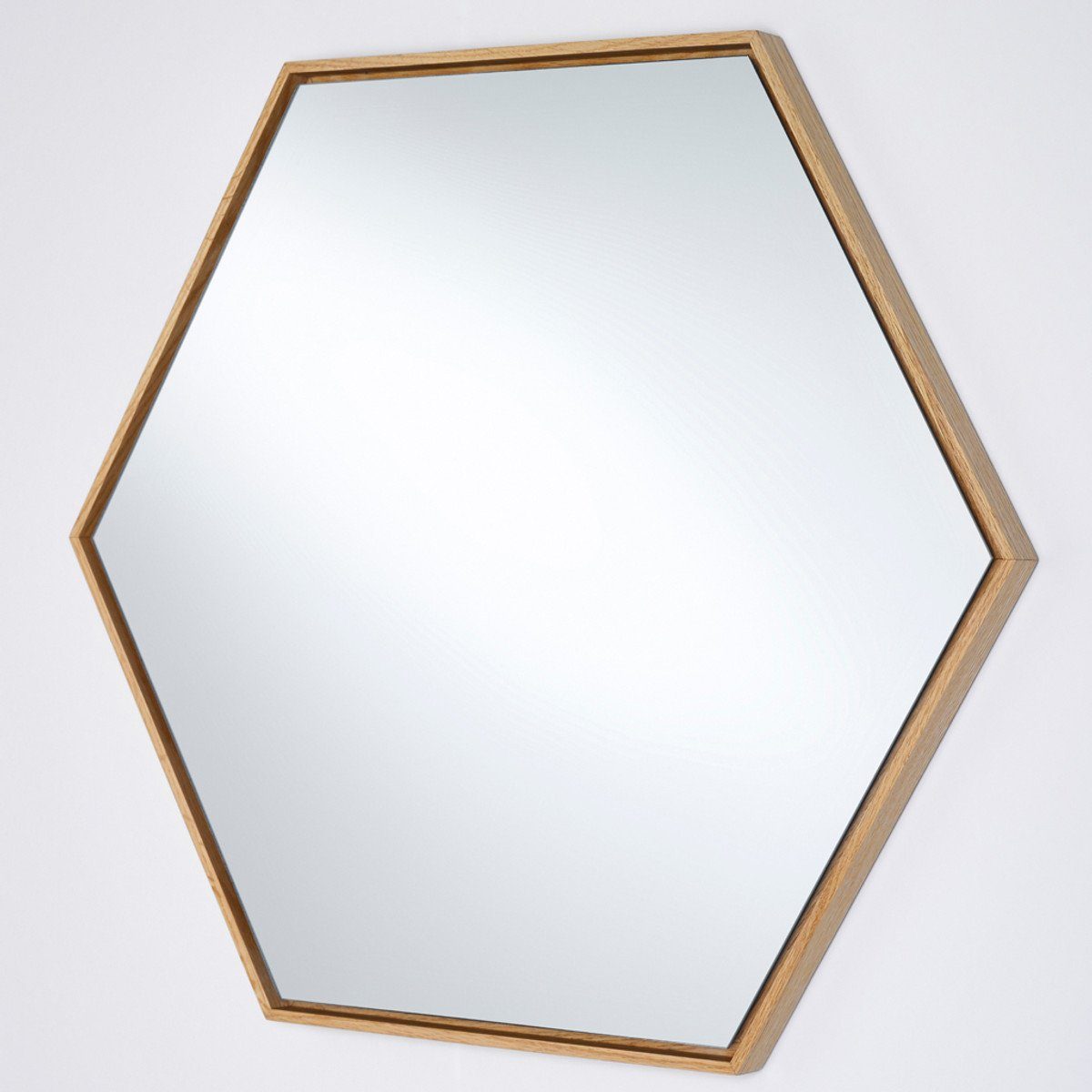 mit 45 x Spiegel H. Spiegel Wohnzimmer Padrino Casa Holzrahmen - Luxus cm natufarbenem Wandspiegel 52