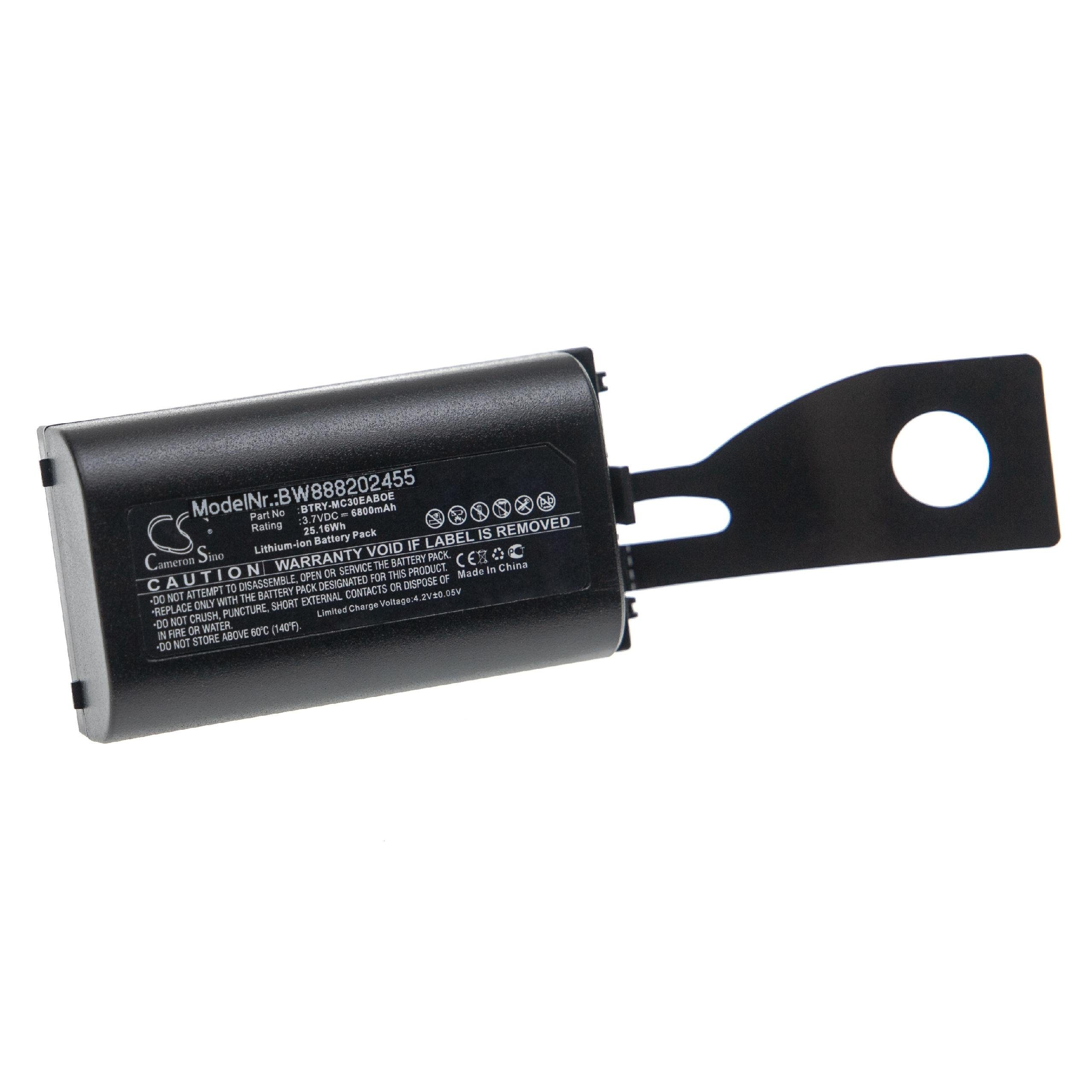 6800 Akku Li-Ion) Handheld 3,7V, MC3090S-IC28HBAG-E, (6800mAh, Symbol vhbw MC3090S-IC28HBAGER für passend Kompatibel mit mAh