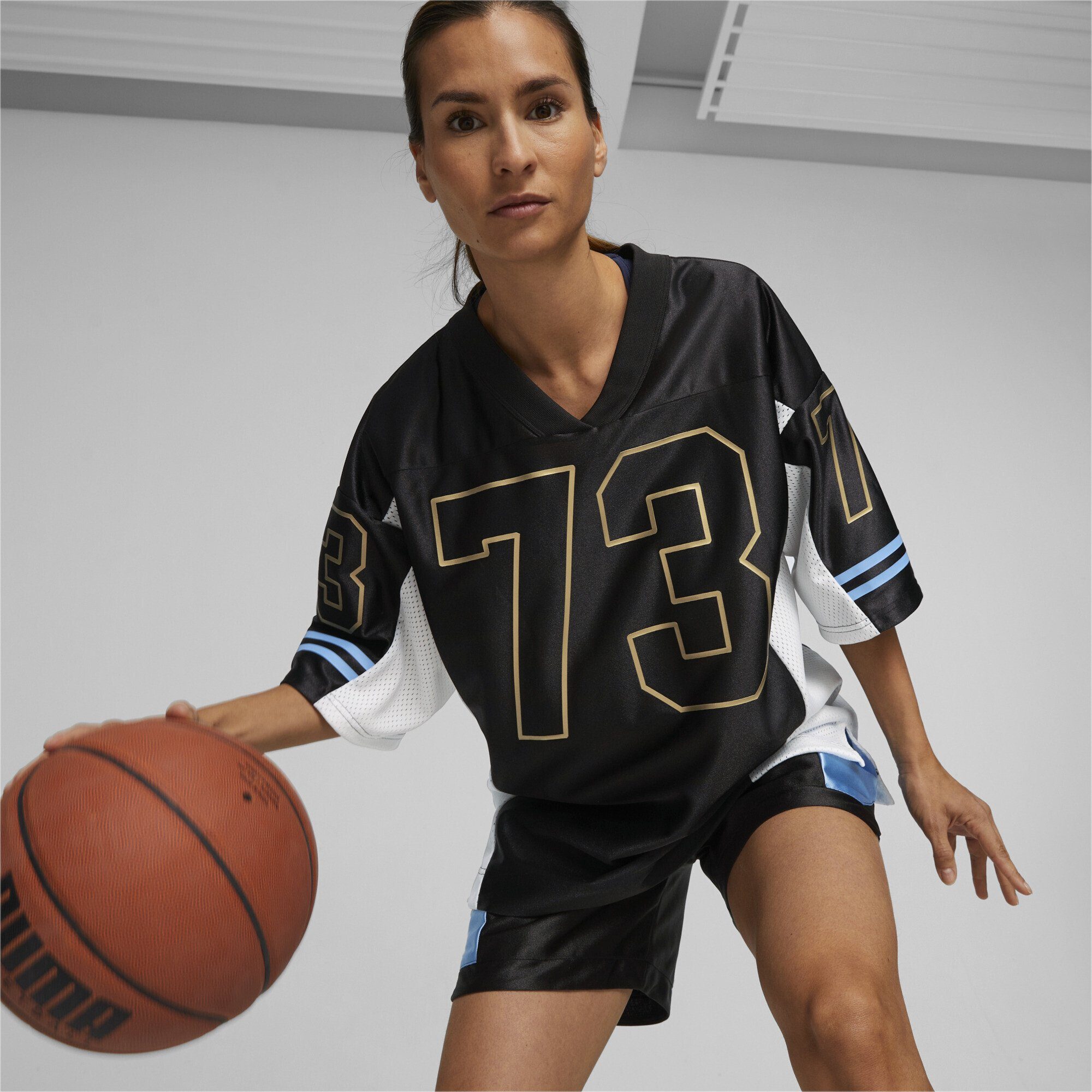 Damen Trainingsshirt Trikot Basketball Gold Standard PUMA