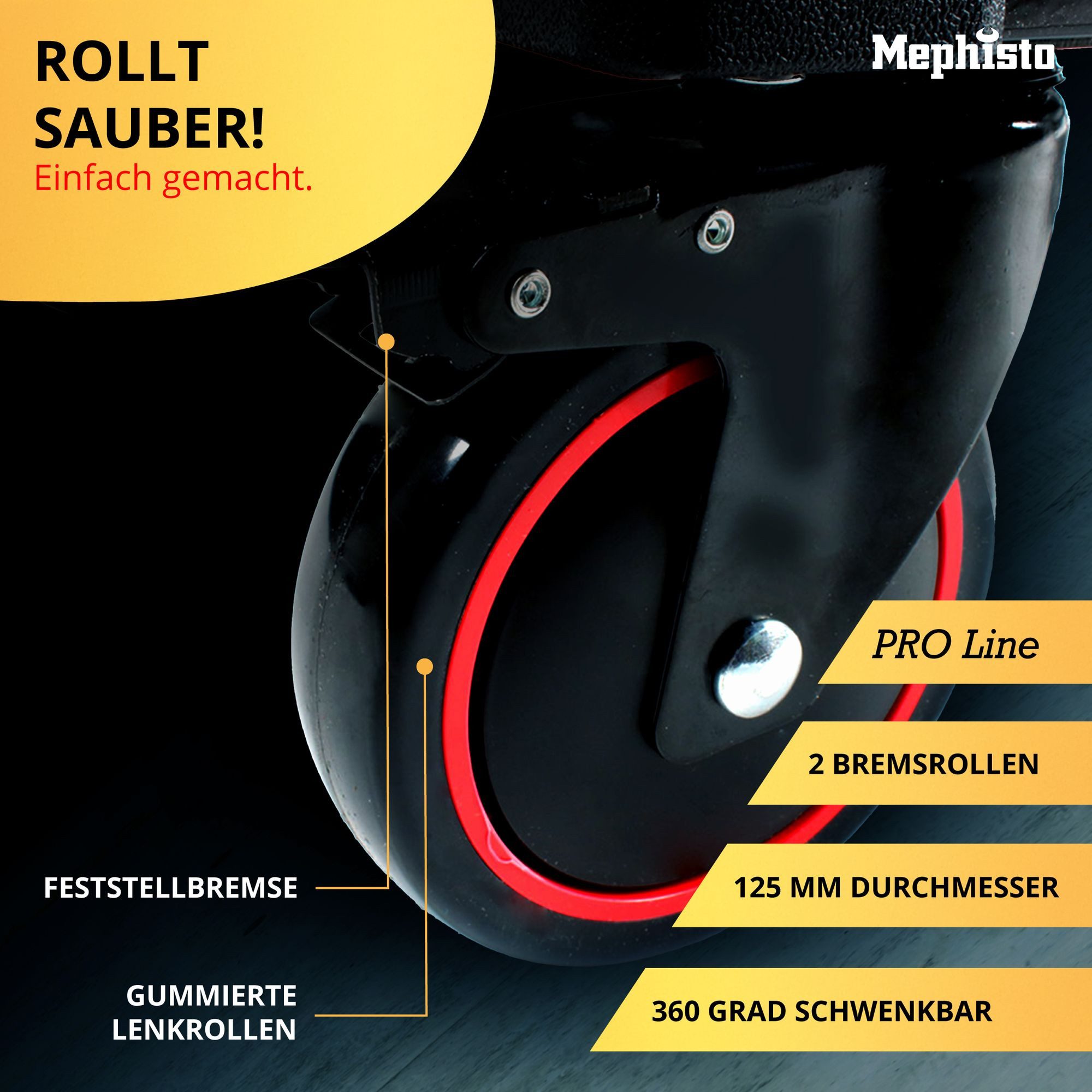 Mephisto-Tools Werkzeugwagen, (umfangreich bestückt), 12 abschließbare Schubladen, Werkzeug ist aus hochwertigem CRV