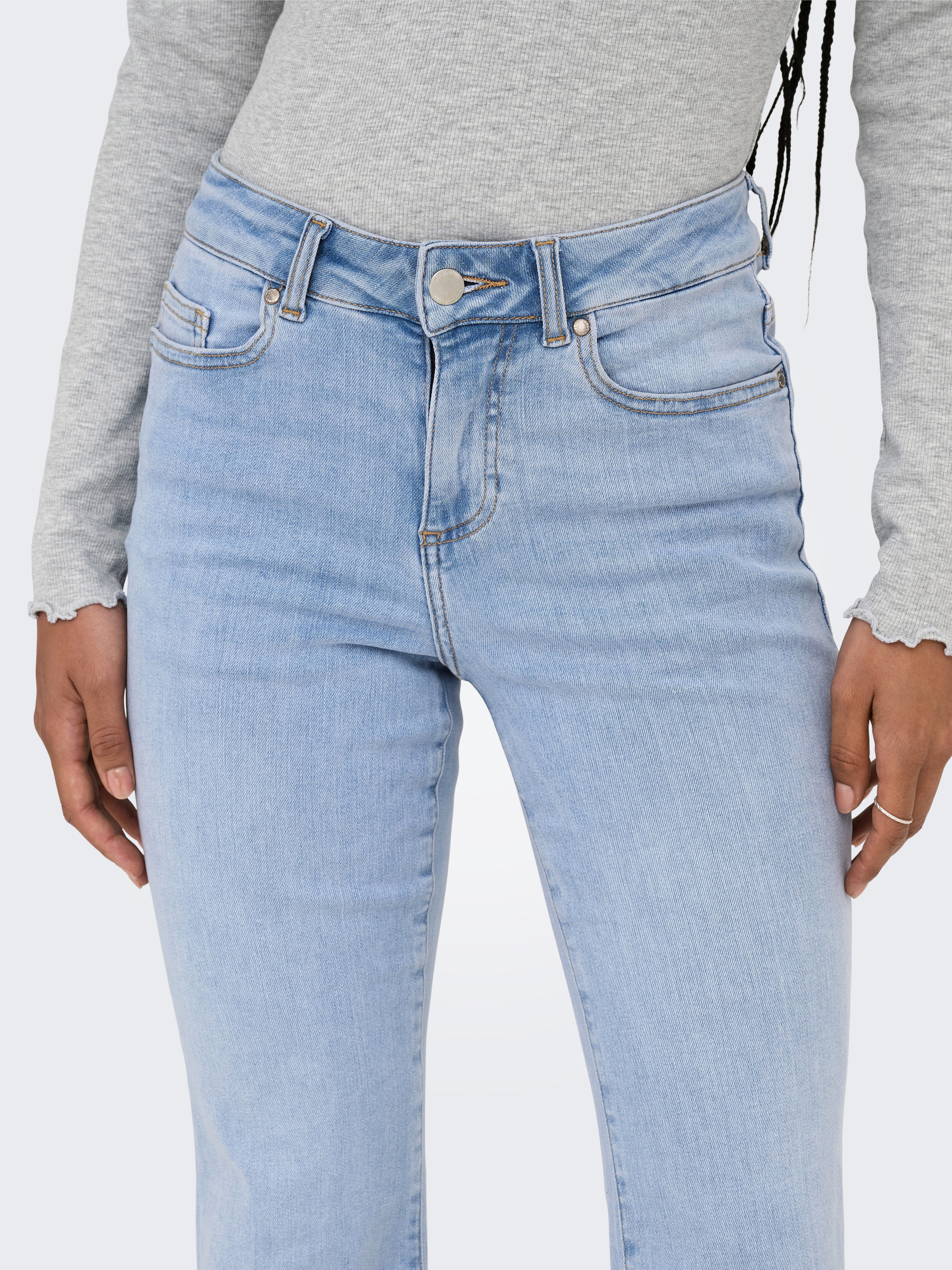 ONLY Bootcut-Jeans ONLBLUSH MD RETRO FLARED DNM DIA322 NOOS im Retro-Fit Style