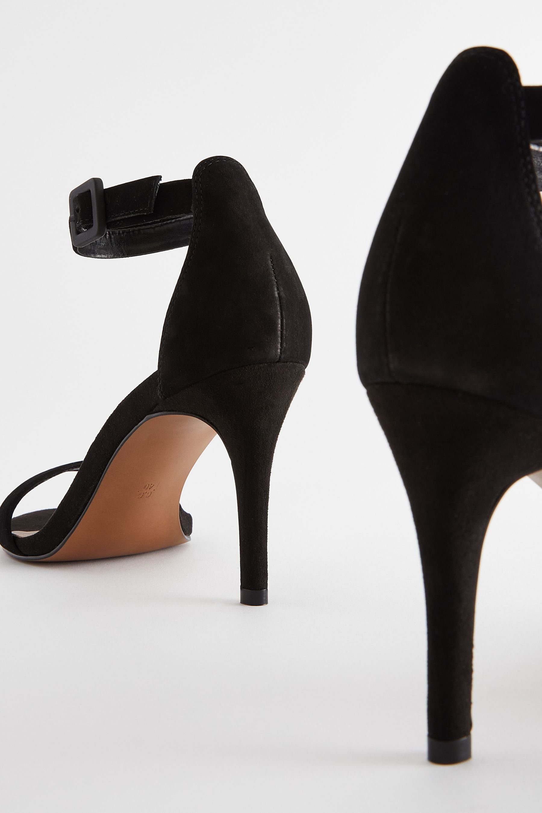 Next Signature Leder-Sandalen mit mittelhohem Absatz Sandalette (1-tlg)