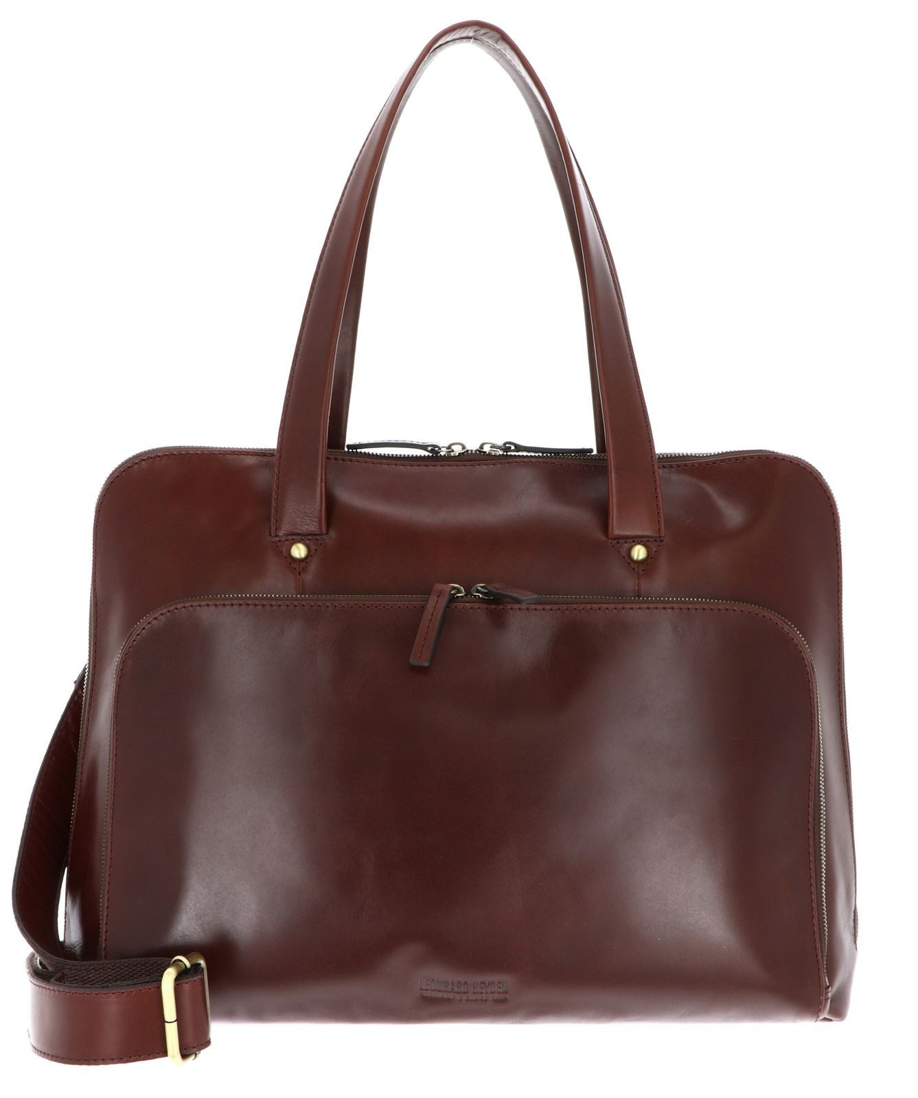 Leonhard Heyden Businesstasche Damen Businesstasche 1 Fach 5257 (Set, 2-tlg), aus echtem Rindsleder