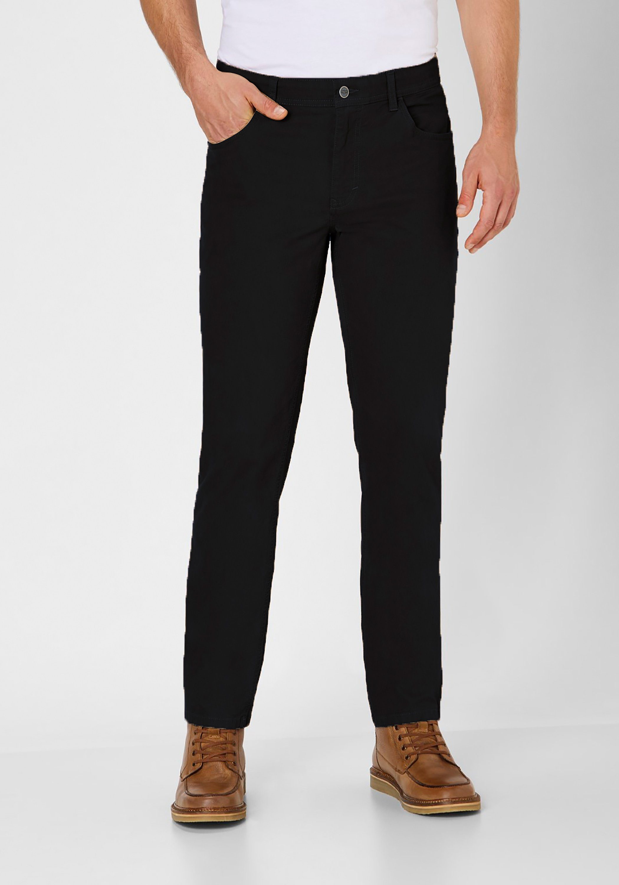 Redpoint Stoffhose MILTON Regular Fit 5-Pocket Hose mit Stretchanteil black