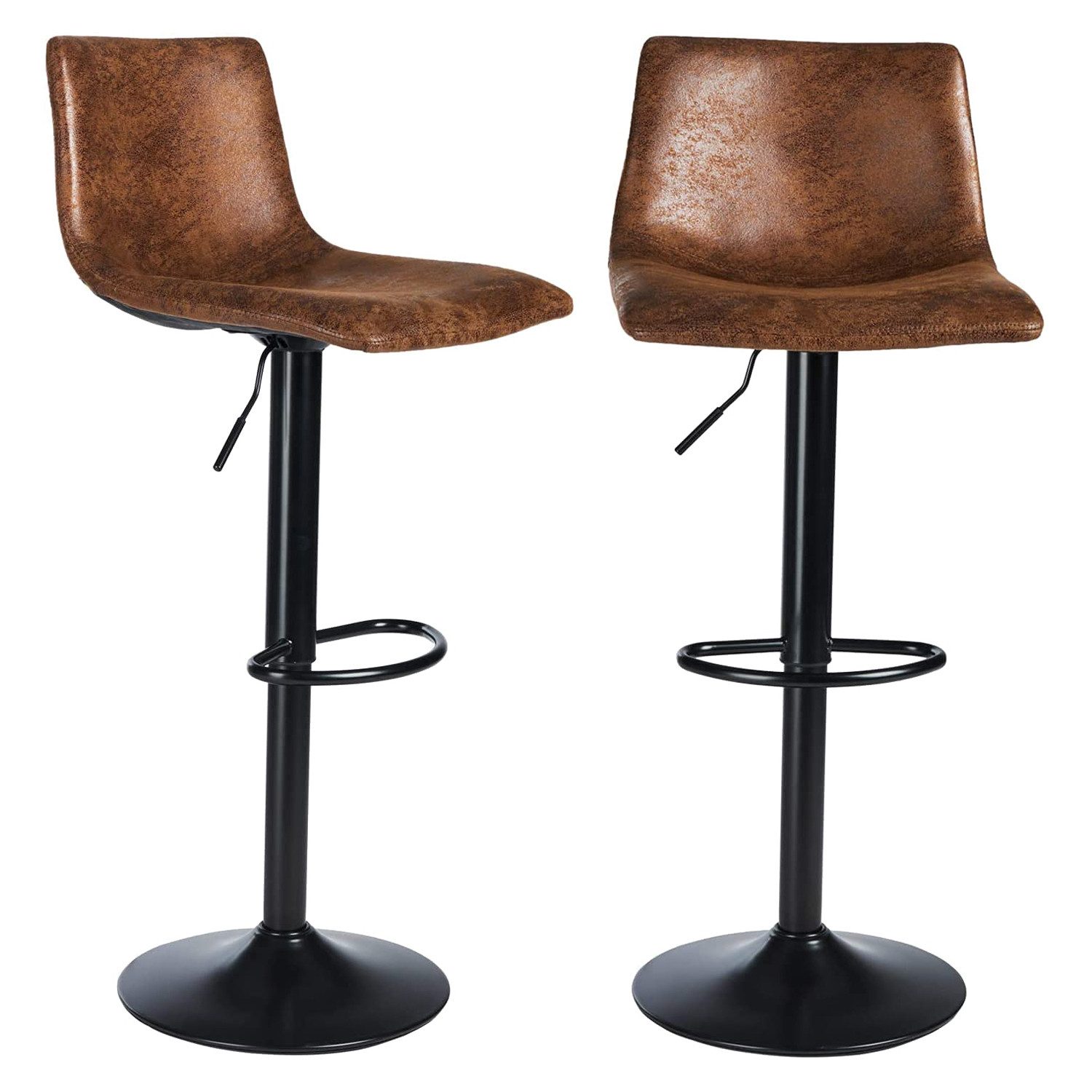 MSMASK Barhocker 2er Set, Barstühle höhenverstellbar günstig online kaufen
