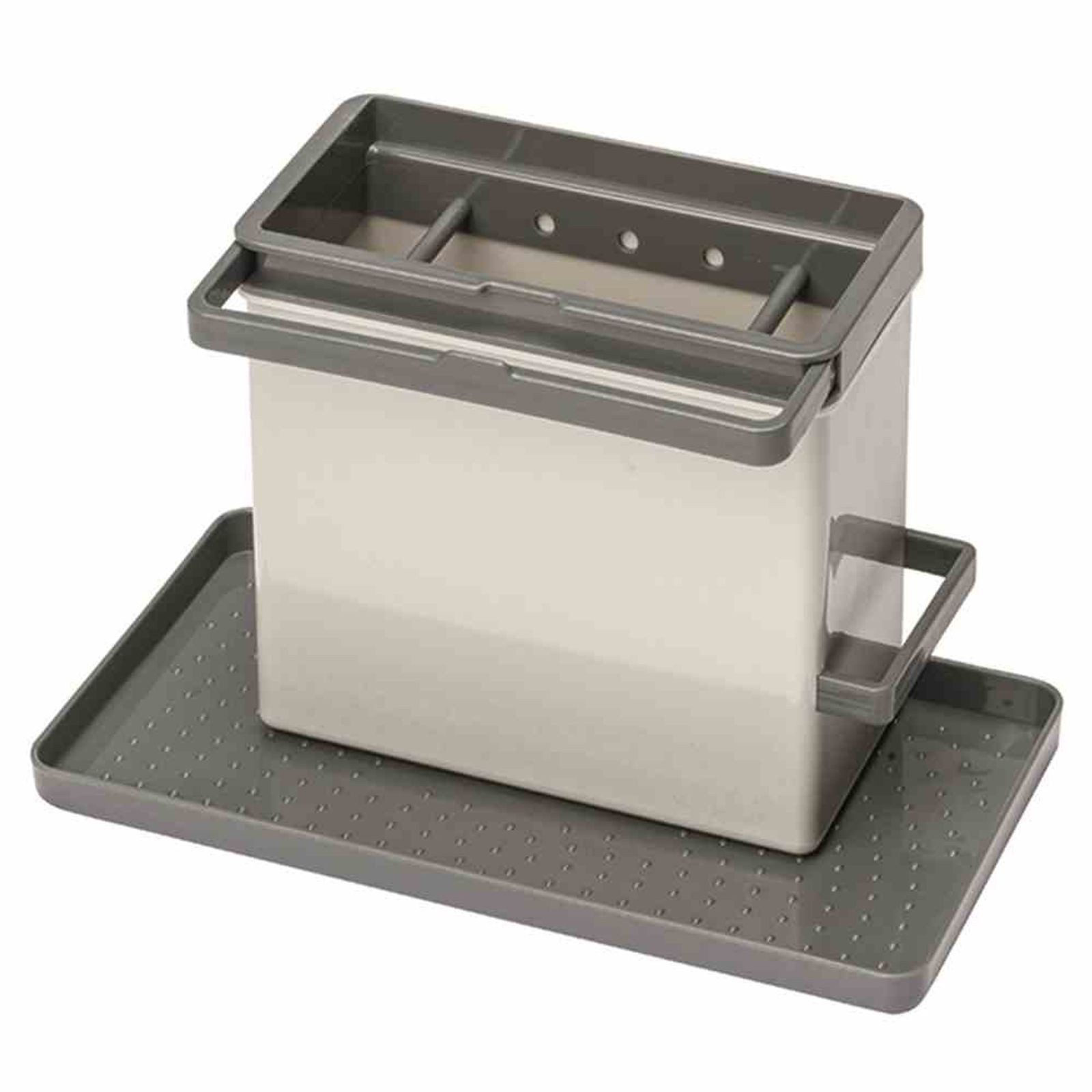Metaltex Aufbewahrungsbox Spülbecken-Organizer 24x13x14cm Waschbecken Sanitäranlage Badmöbel Spü