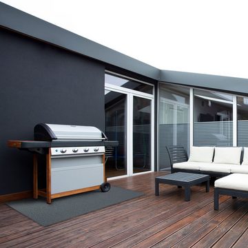Outdoorteppich Design Chivasso, als Läufer, Teppich oder Bodenbelag, Karat, rechteckig, für Balkon, Terrasse und Garten