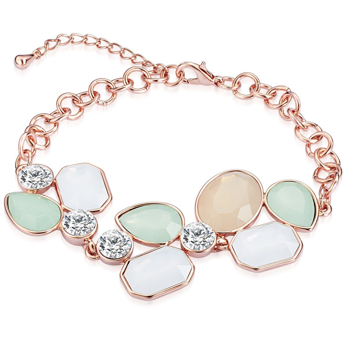 Lulu & Jane Armband roségold, Metall-Legierung günstig online kaufen