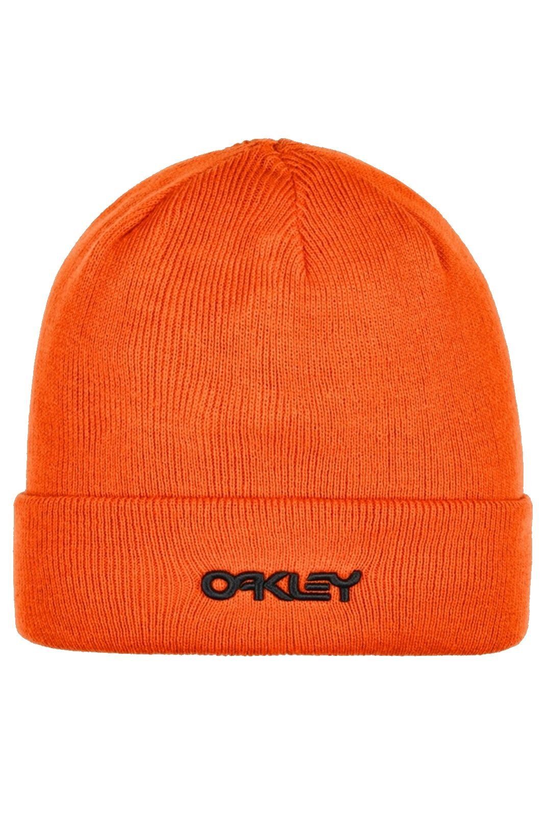 Strickmütze B1B orange Beanie Oakley Logo, Oakley