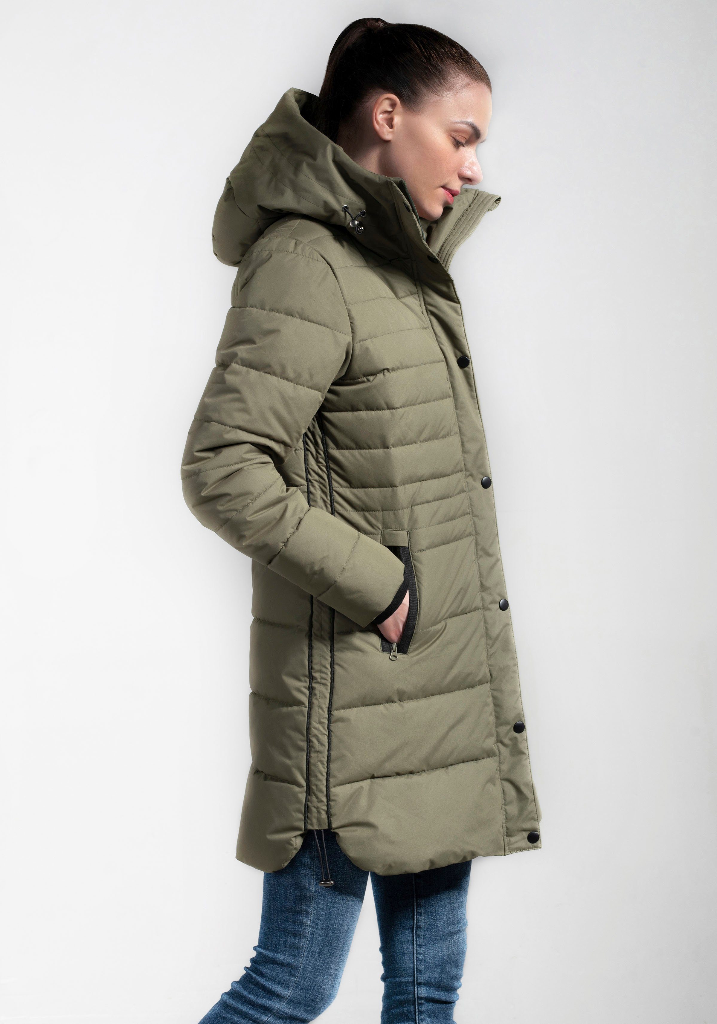 Polarino Wintermantel Warm wattiert. Obermaterial wasserabweisend und winddicht.