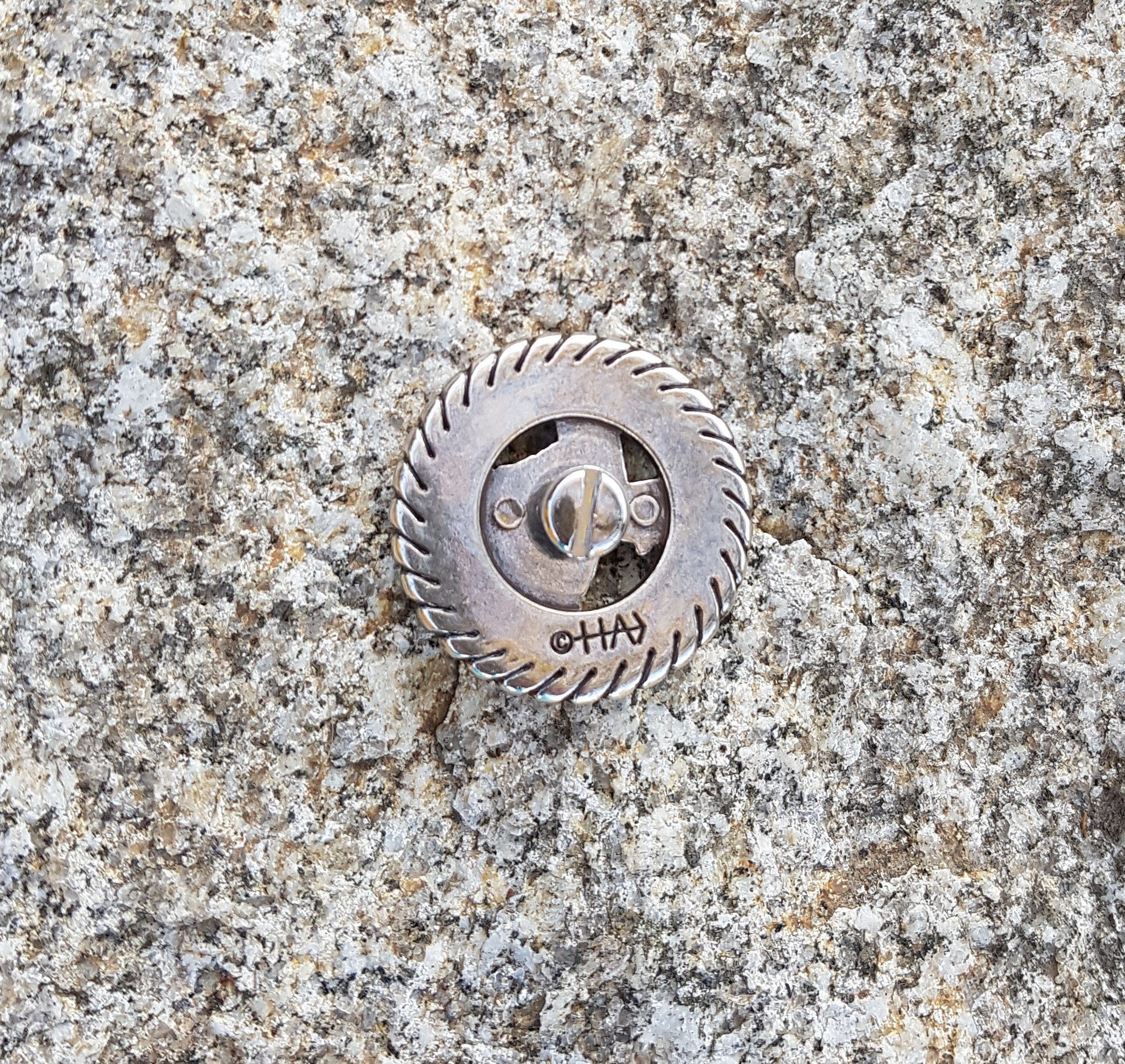 Tini - Shirts Niete Western Concho Texas Longhorn, Texas Motiv Concho zum Schrauben