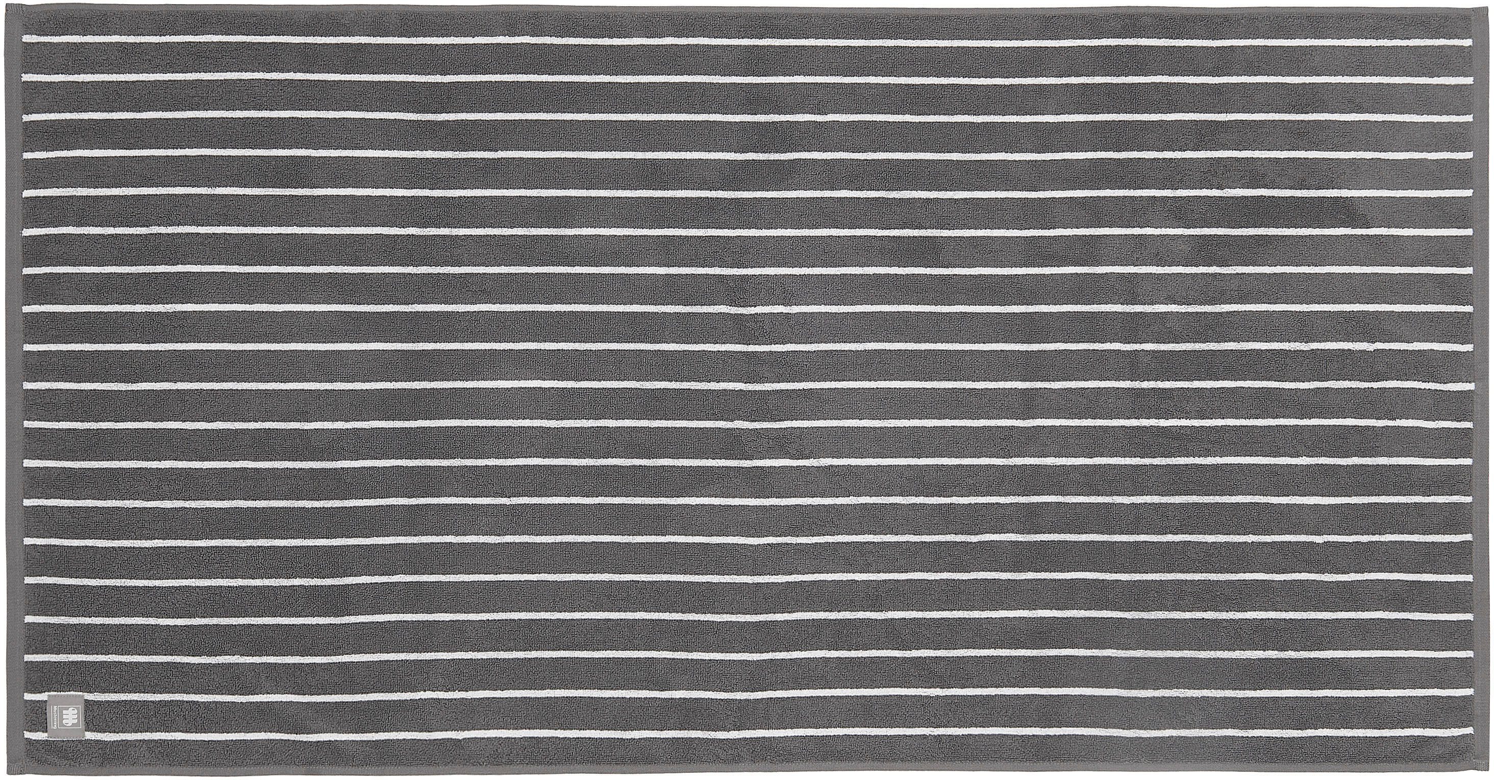Musterring Badetuch Needlestripe, Jacquard (1-St), hautschmeichelnd, günstig online kaufen