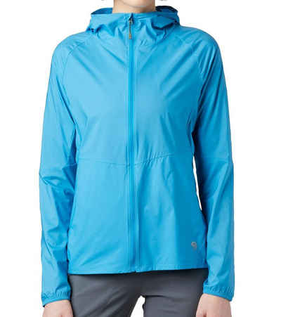 Mountain Hardwear Outdoorjacke »MOUNTAIN HARDWEAR Kor Preshell Hoody Sport-Jacke komfortable Kapuzen-Jacke für Damen Freizeit-Jacke Blau«