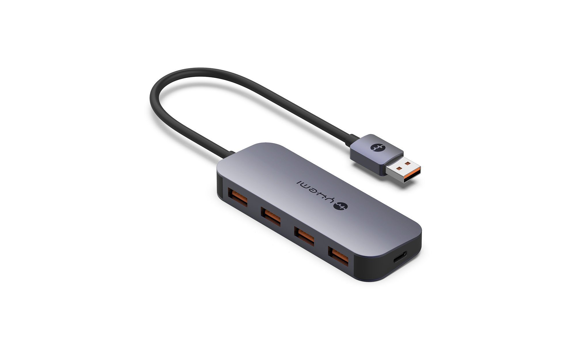 YHEMI Multiport Adapter USB auf USB3.0x3,USBCx1 Hub für Type C Geräten