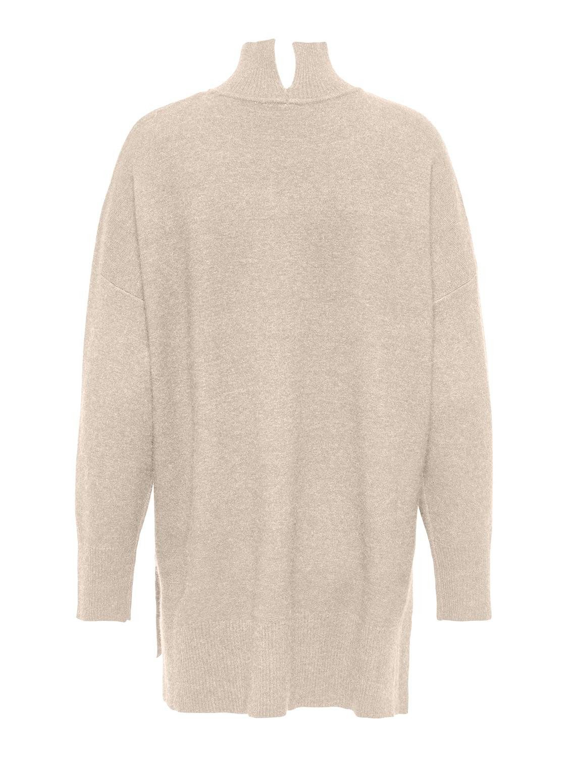 ONLY Stehkragenpullover ONLIBI LS LOOSE SPLIT NECK CC KNT günstig online kaufen