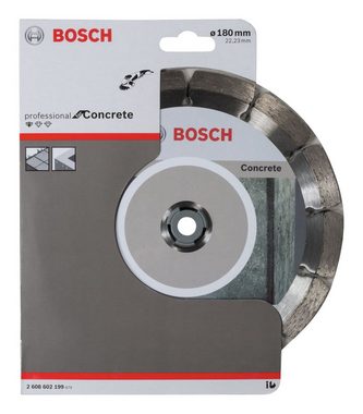 BOSCH Trennscheibe, Ø 180 mm, Standard for Concrete Diamanttrennscheibe - 180 x 22,23 x 2 x 10 mm