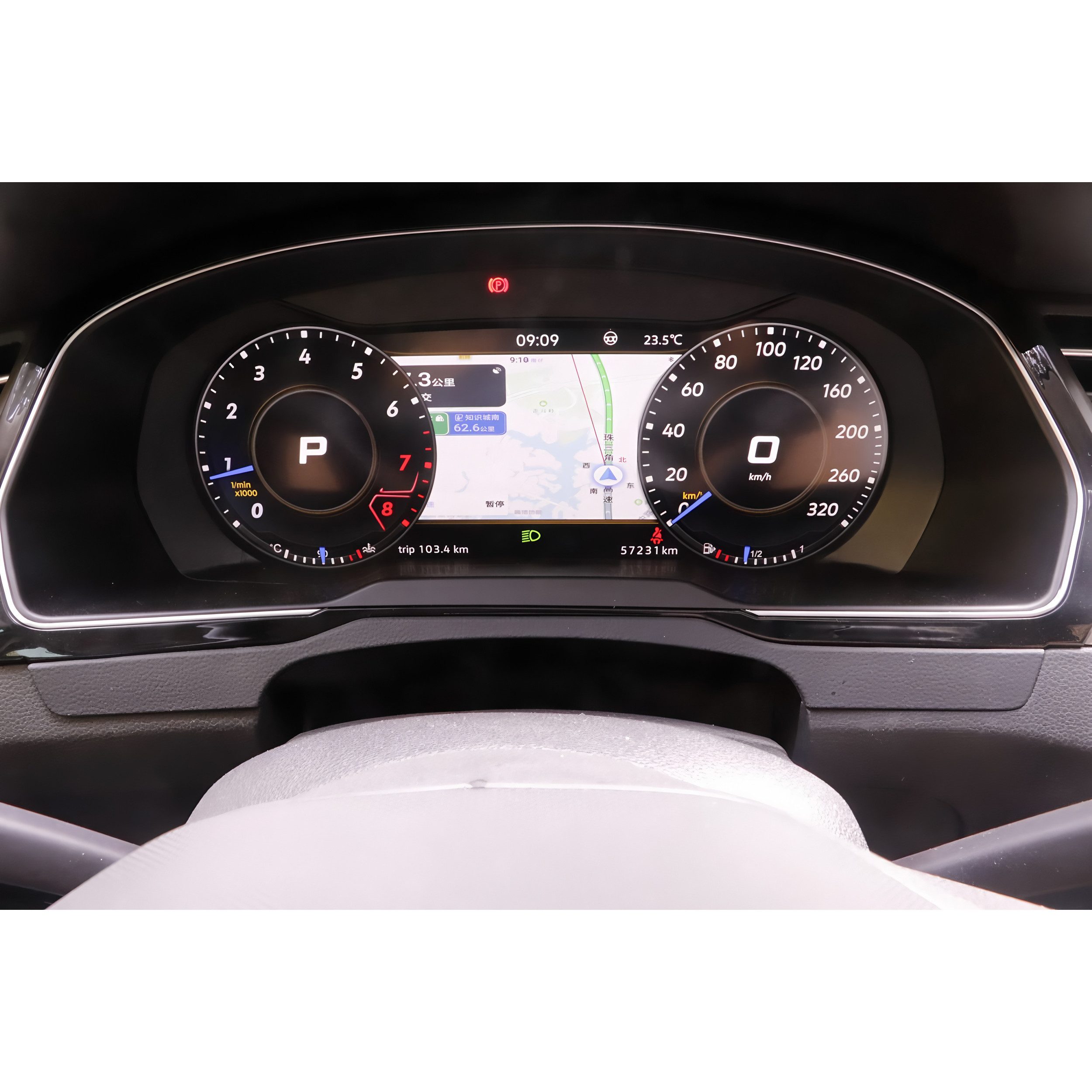 TAFFIO Tachometer Für VW Passat B8 CC Digital Tacho Vitual Cockpit CarPlay AndroidAuto