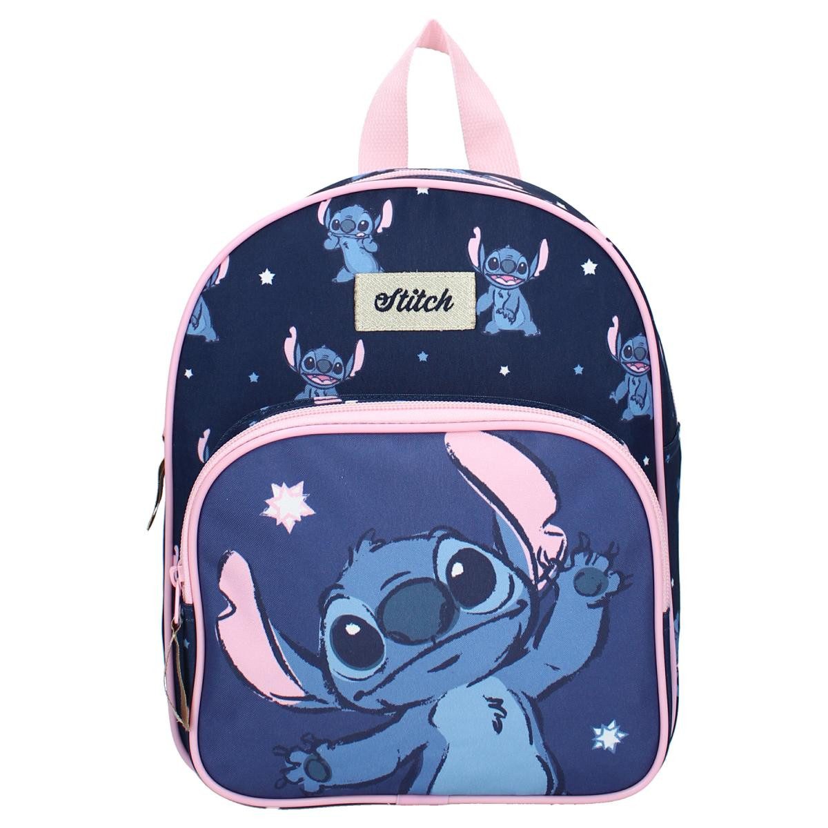 Vadobag Kinderrucksack 5 Liter Friendship Fun (1-tlg), Stitch Druck