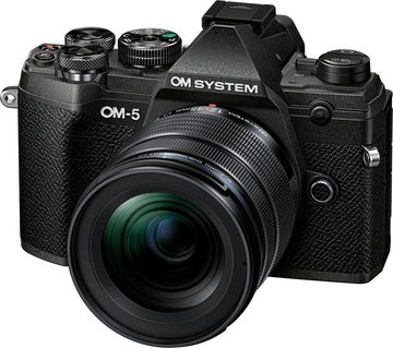Olympus OM-5 1245 Kit Systemkamera (M.Zuiko Digital ED 12‑45mm F4 PRO, 20,4 MP, Bluetooth, WLAN (Wi-Fi)