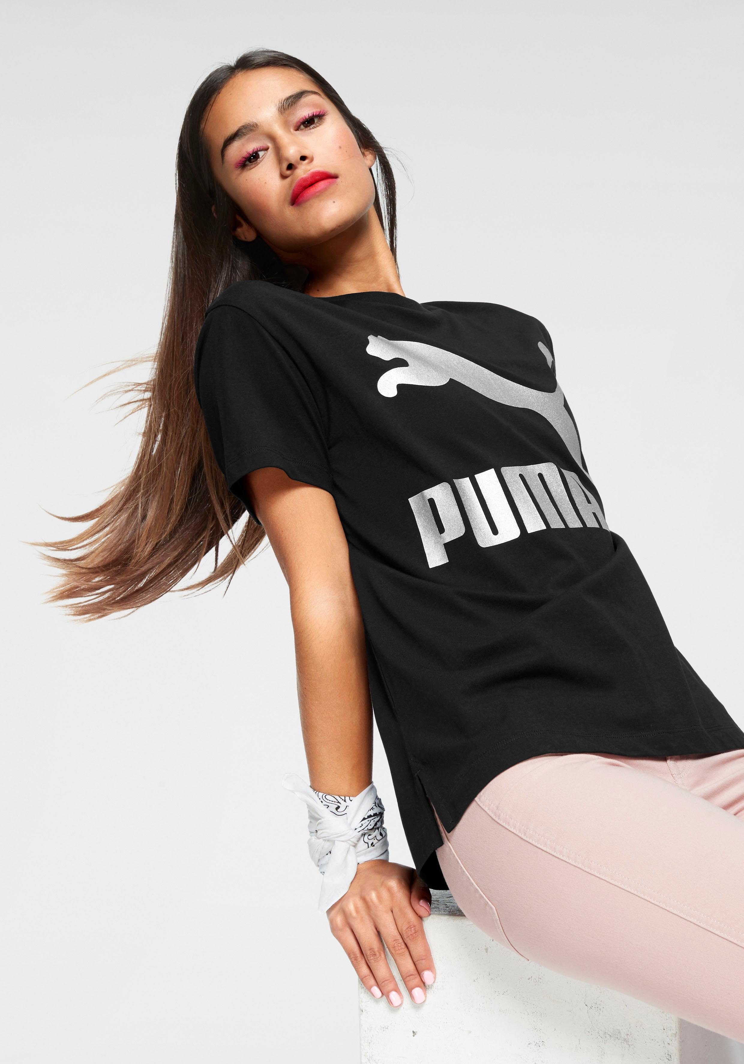 PUMA TShirt »CLASSICS LOGO TEE«, TShirt von PUMA online kaufen OTTO