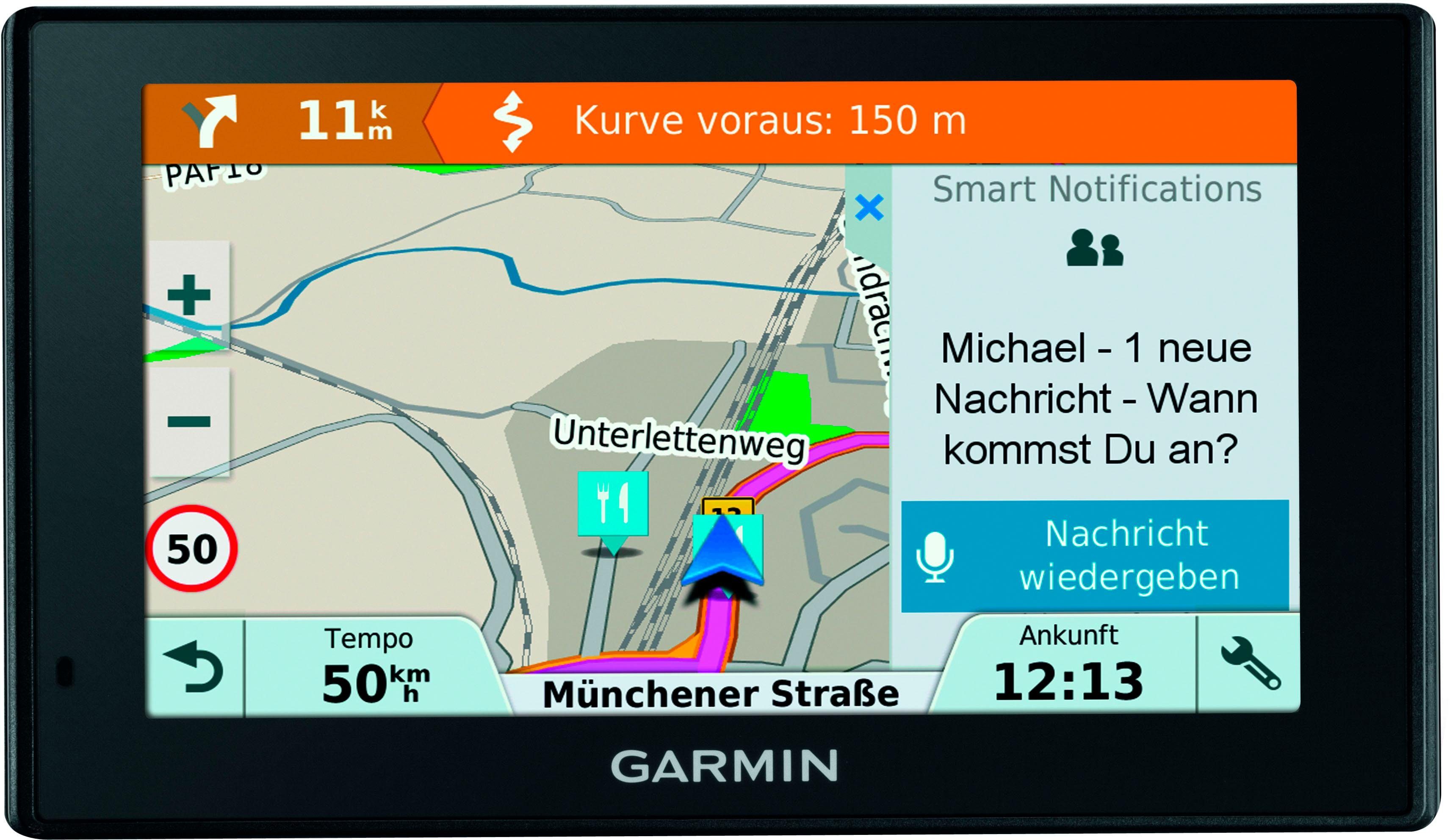 Garmin »Garmin DriveSmart™ 5 MT-D, ARD« Navigationsgerät (Europa (46  Länder), inklusive lebenslanger Kartenupdates) online kaufen | OTTO