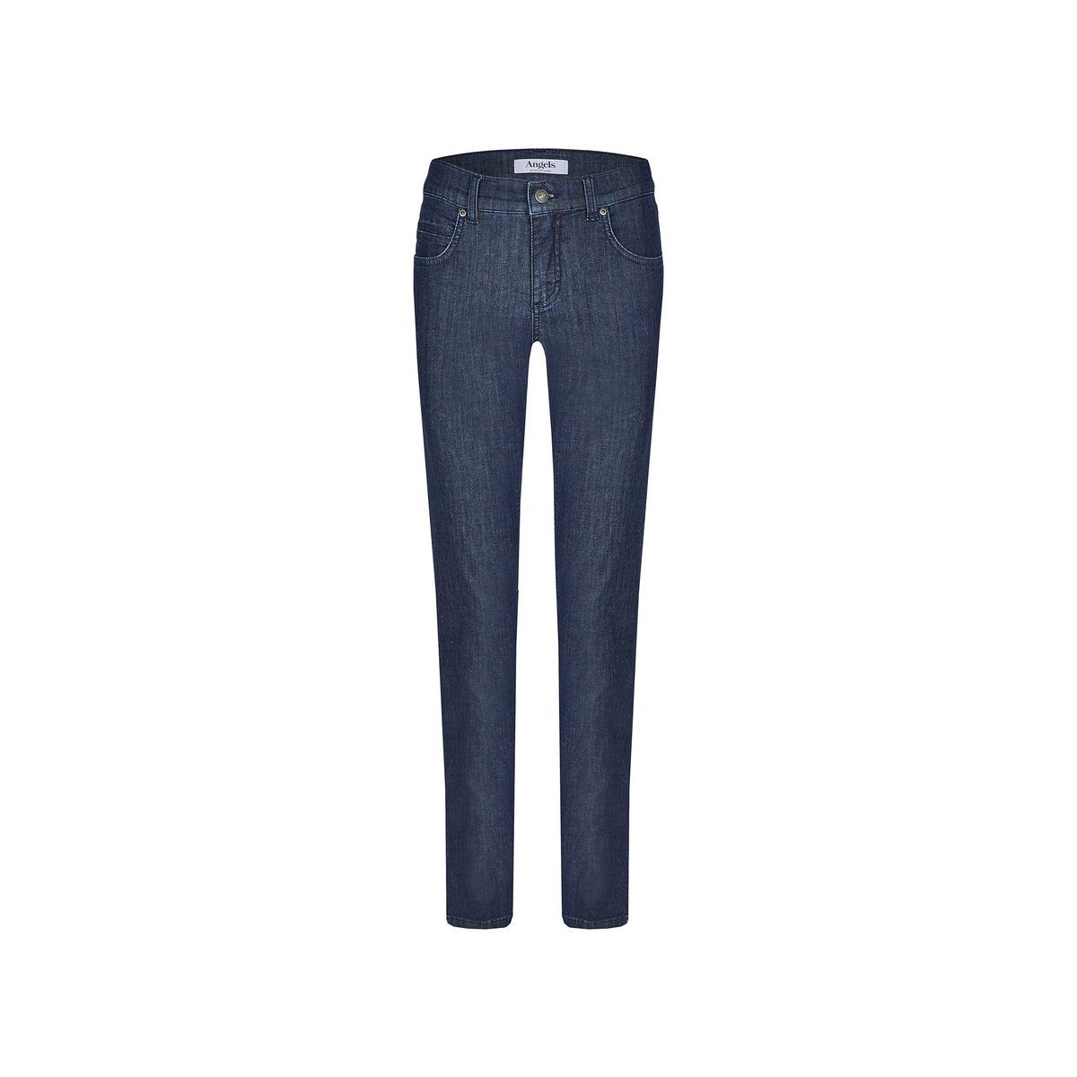 5-Pocket-Jeans (1-tlg) ANGELS dunkel-blau regular