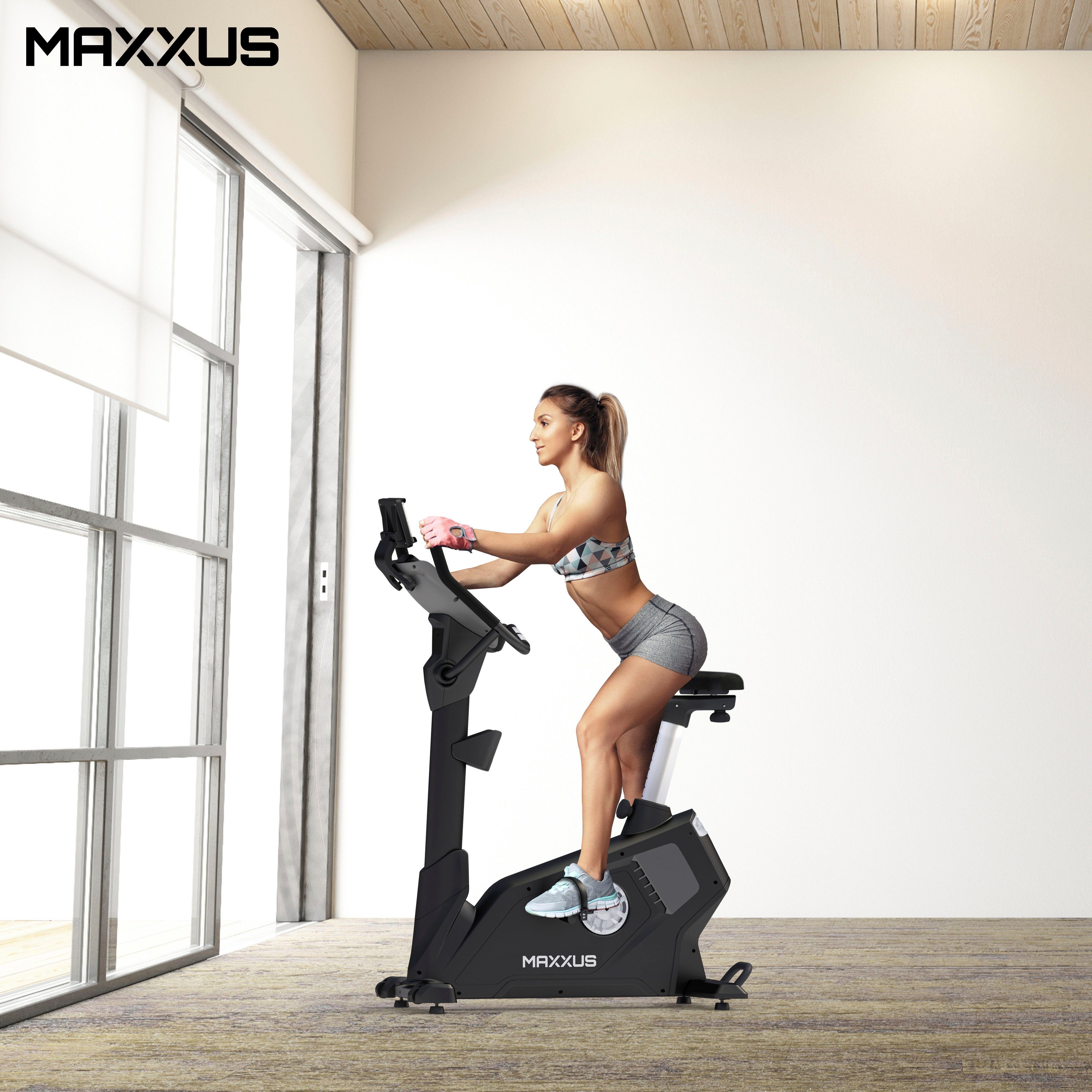 Heimtrainer LED mit Tablethalter MAXXUS Heimtrainer