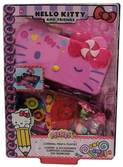 Mattel® Spielfigur Mattel Hello Kitty GVC41 Mobiler Mini-Jahrmarkt Ko