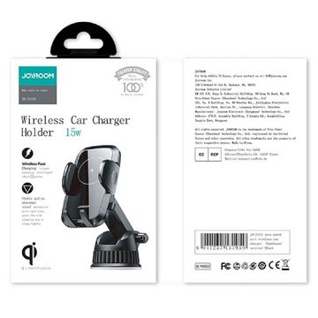 JOYROOM Auto Armaturenbretthalter Qi Wireless Charger 15W KFZ Handy-Ladegerät Handy-Halterung