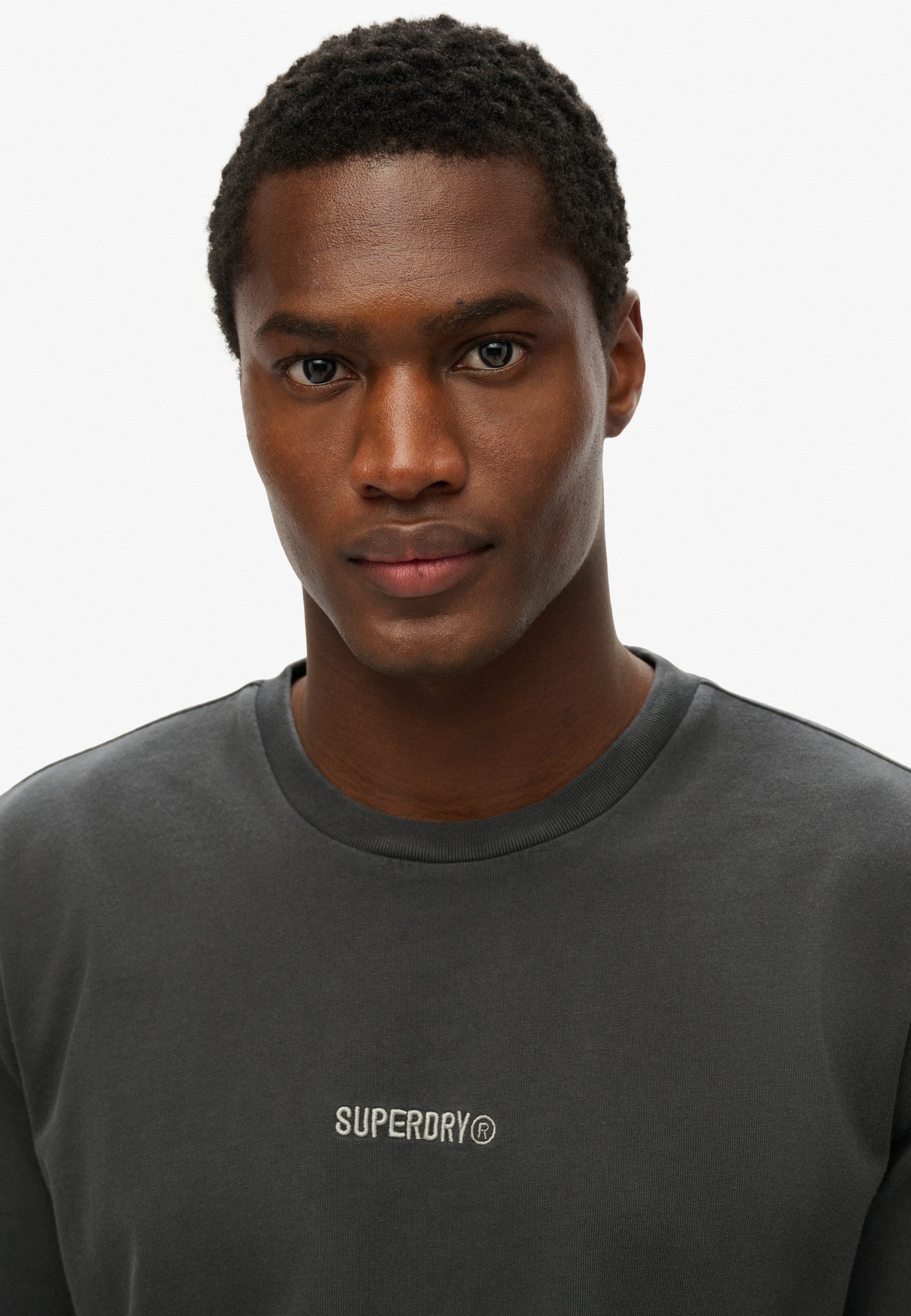 Superdry Rundhalsshirt MICRO LOGO T SHIRT günstig online kaufen
