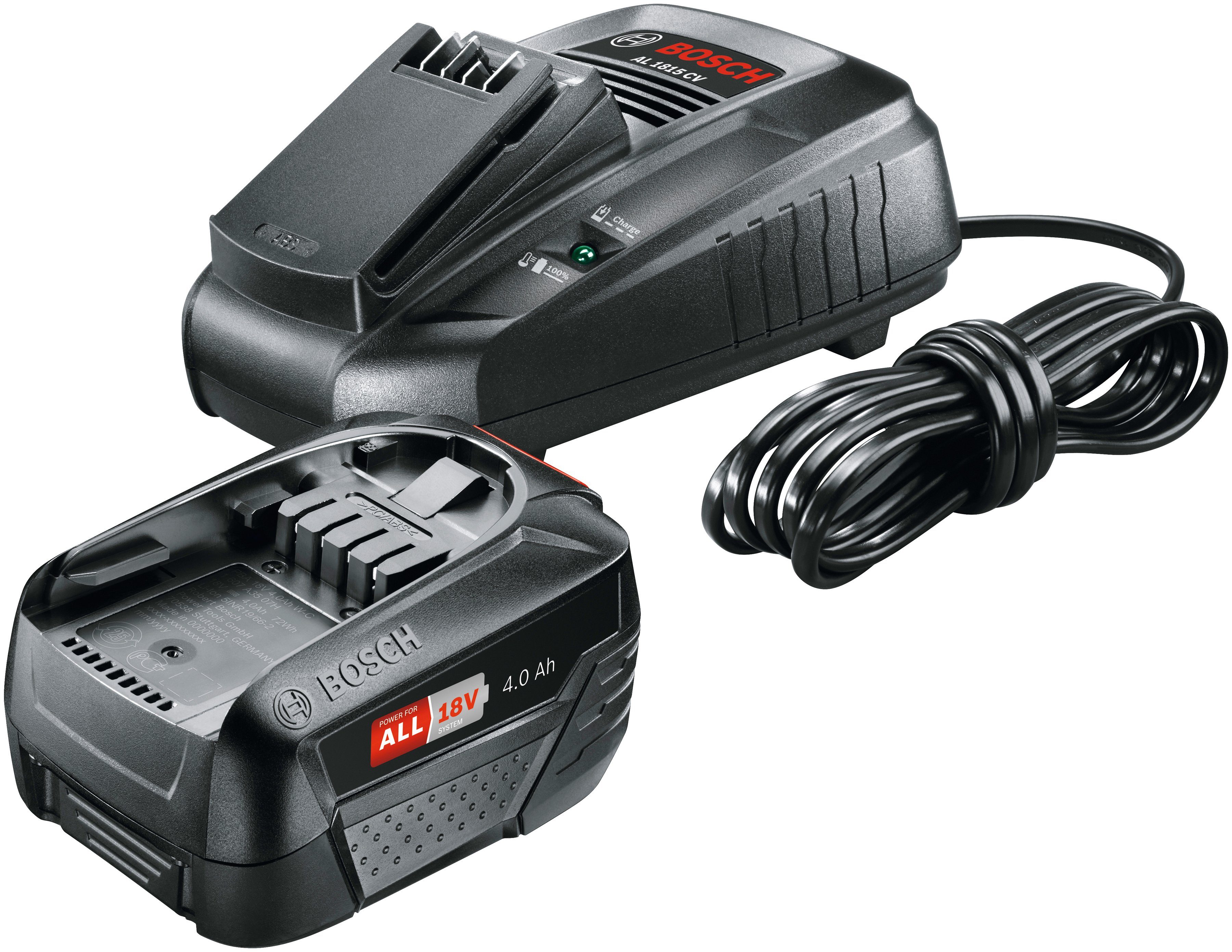 BOSCH AkkuSet »Power4All«, Akku (18 V, 4,0 Ah) + Ladegerät online