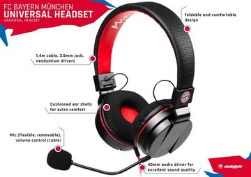 Snakebyte FC Bayern München Universal Headset Headset