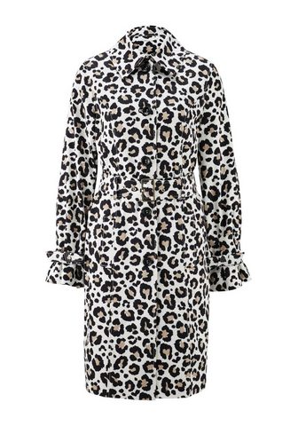 STYLE плащ в Animal-Print в Animal-Pri...