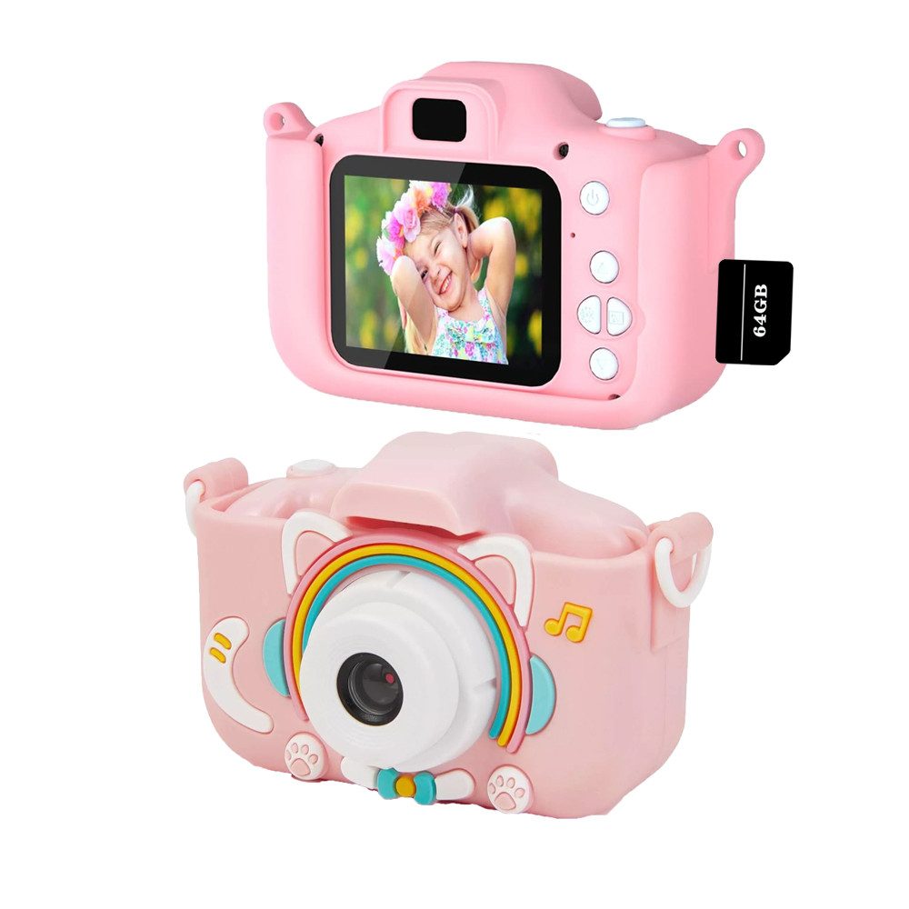 ZREE Kinder Kamera 1080P 2,0-Zoll-Bildschirm Kamera günstig online kaufen