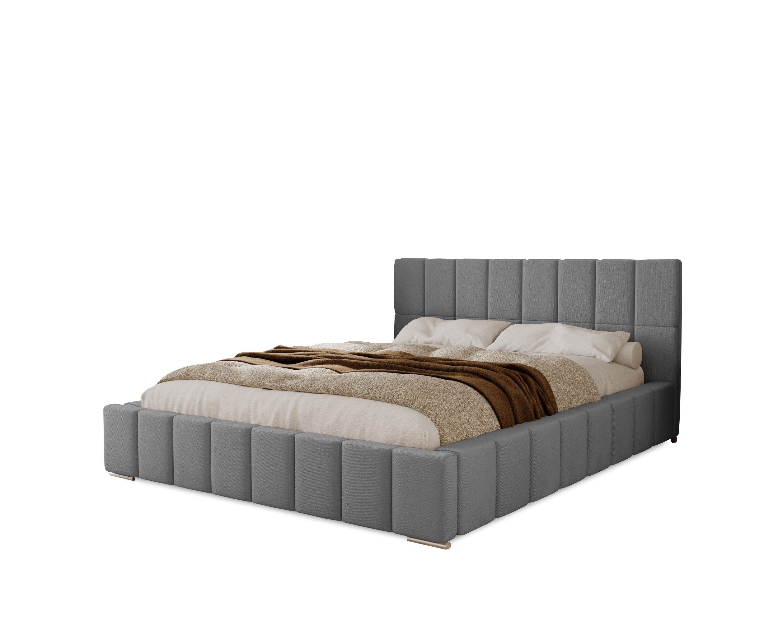 MARPUR Polsterbett ALMA (Polsterbett mit Bettkasten und Kopfteil, Lattenros günstig online kaufen