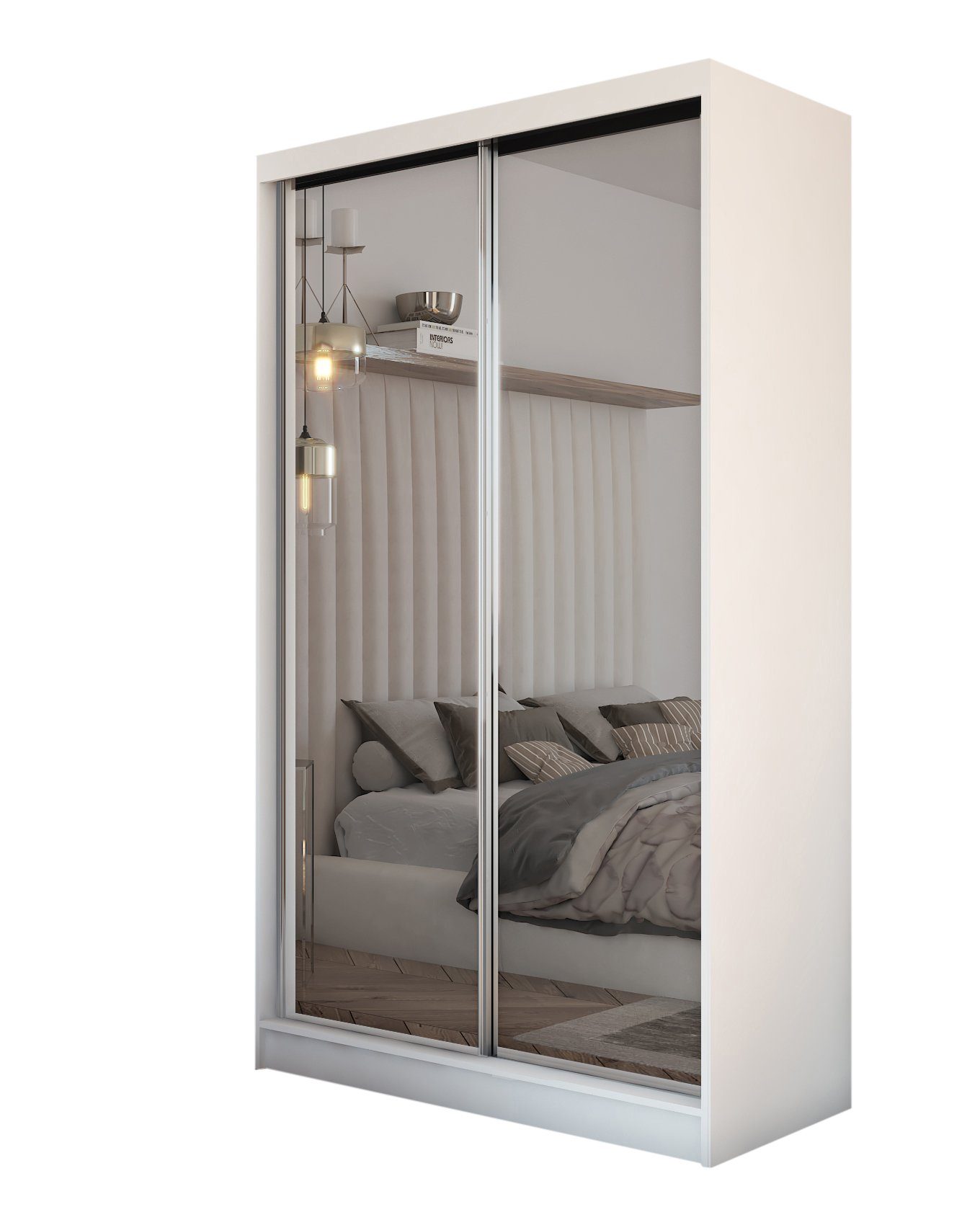 Compleo Schwebetürenschrank Compleo MOLDE 01, Kleiderschrank günstig online kaufen