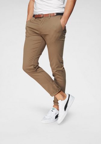 SELECTED HOMME Брюки »SLIM-YARD WHITE PEPPER бр...