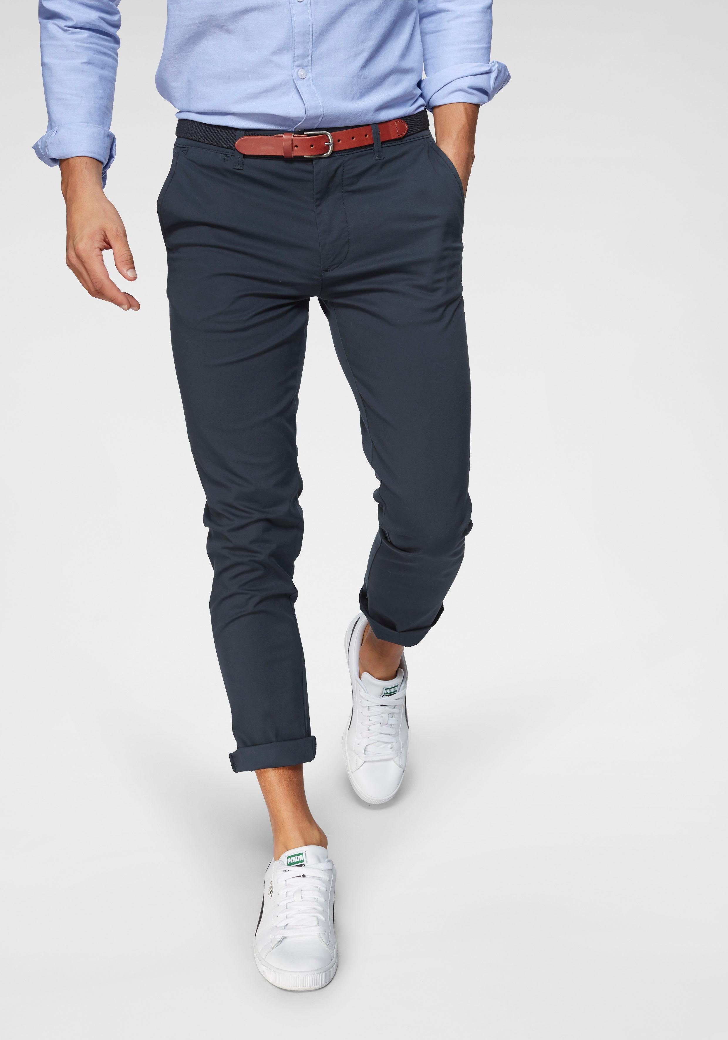 Blaue Chinohosen online kaufen » Chinos | OTTO