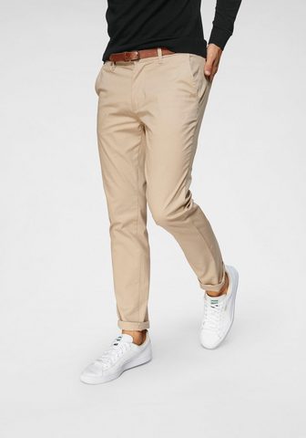 SELECTED HOMME Брюки »SLIM-YARD WHITE PEPPER бр...