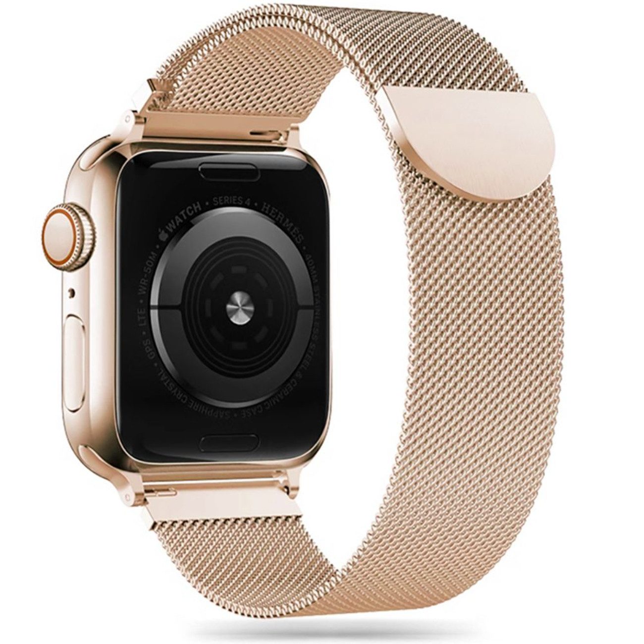 TECH PROTECT Smartwatch-Armband für Apple Watch 4 / 5 / 6 / 7 / 8 / 9 / SE, Magnetischer Verschluss für stufenlose Anpassung