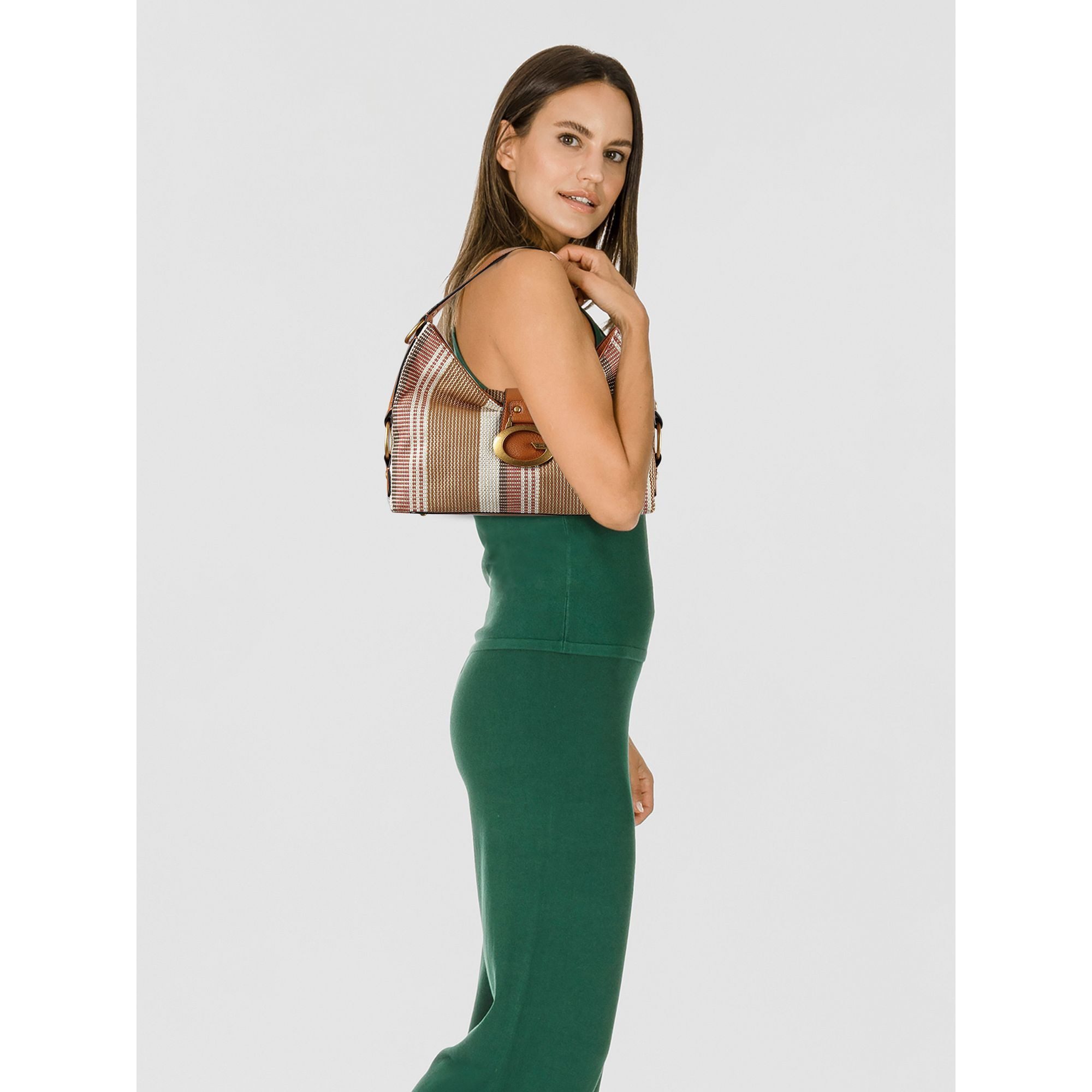 Guess Schultertasche Camden, Polyester günstig online kaufen