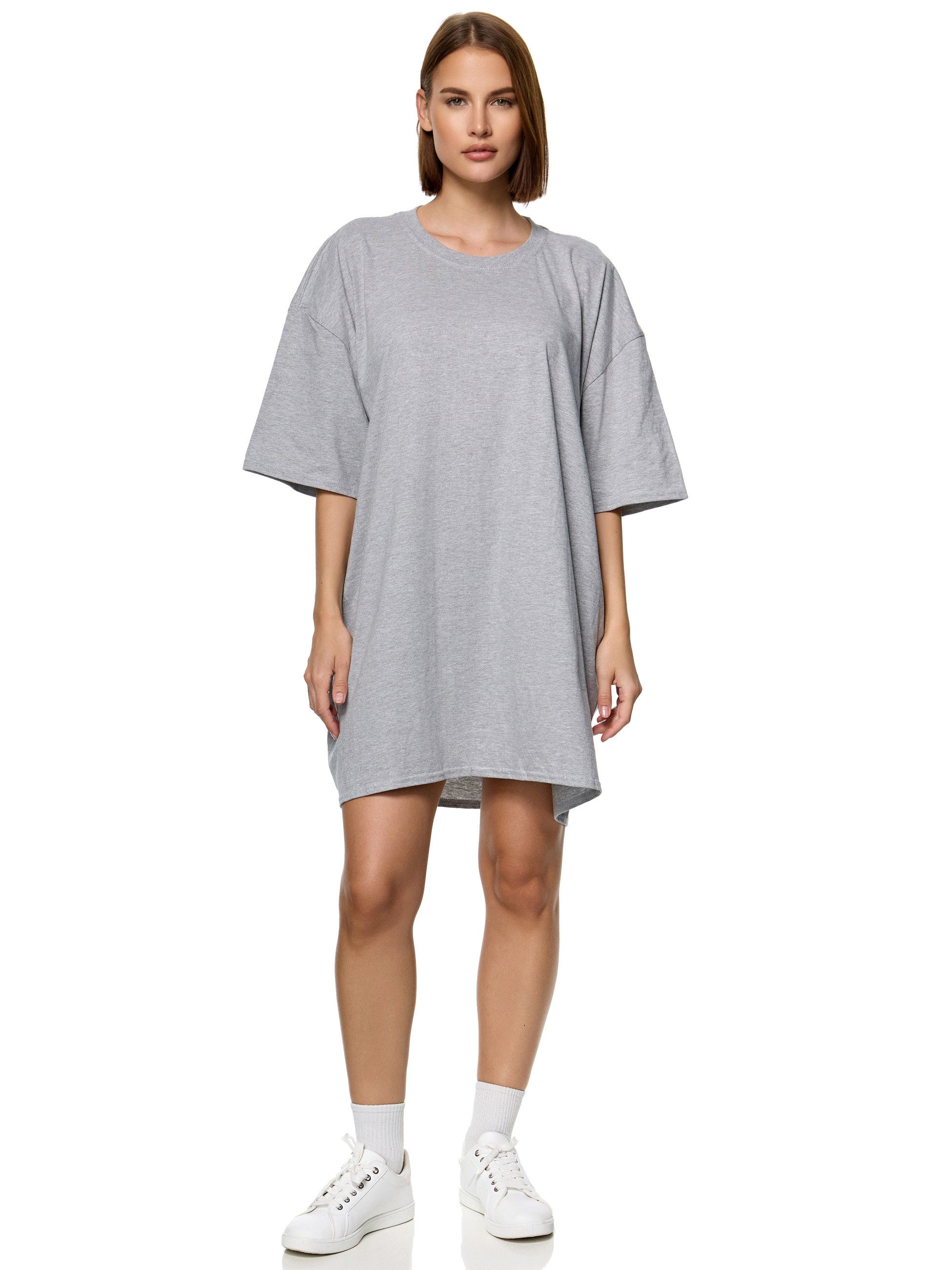 Worldclassca T-Shirt Worldclassca Oversized Print T-Shirt lang Tee Sommer Oberteil Good Things Are Coming Now – Bild 4 von 4