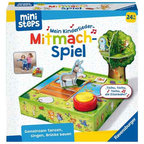 Ravensburger Spiel, ministeps® Kinderlieder-Mitmachspiel, Made in Europe, FSC® - schützt Wald - weltweit