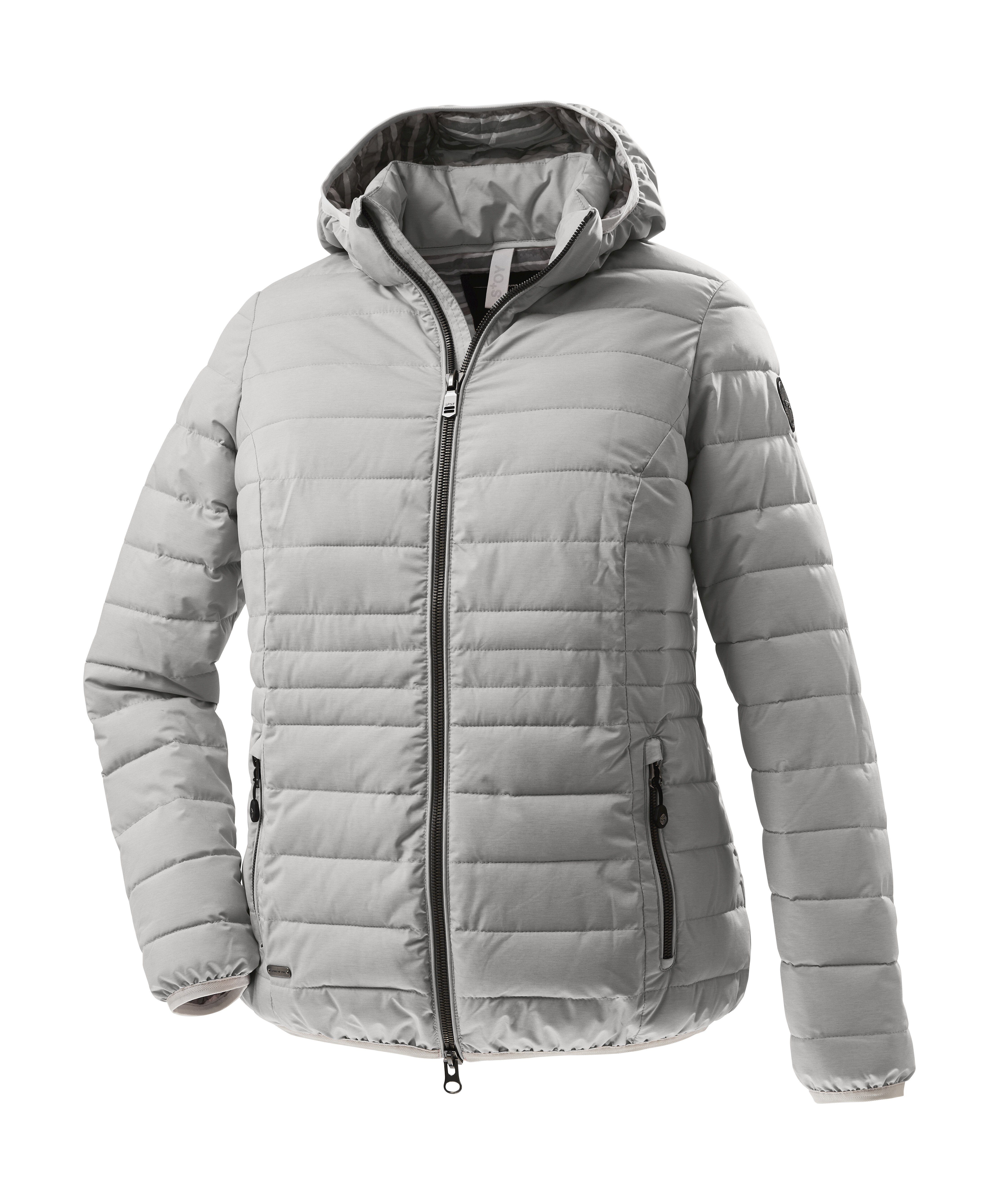 STOY Steppjacke STS 17 WMN QLTD JCKT, leichte Steppjacke mit abzippbarer  Kapuze und Stehkragen